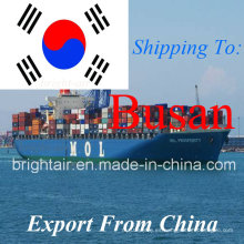 Envío expedito de la carga que significa el envío del aire y del mar de China a Busan, Corea del Sur